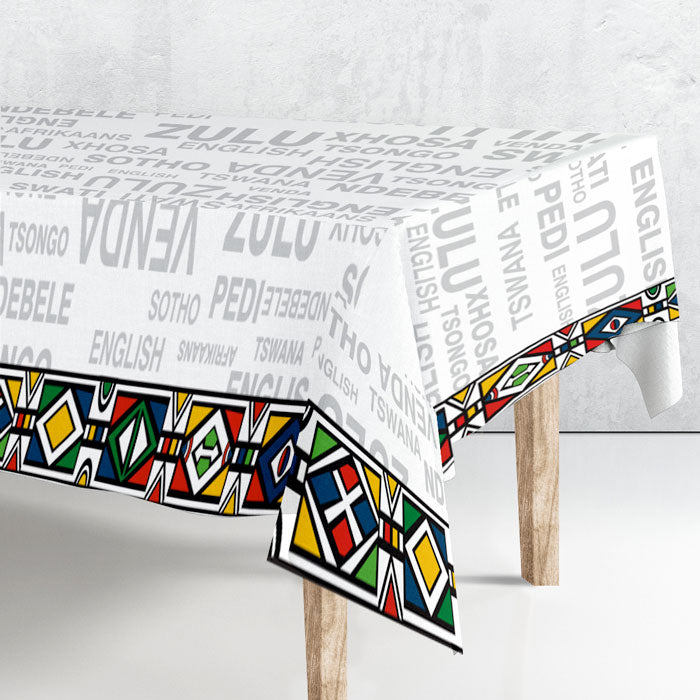 Homeware Tablecloth – 11 Languages