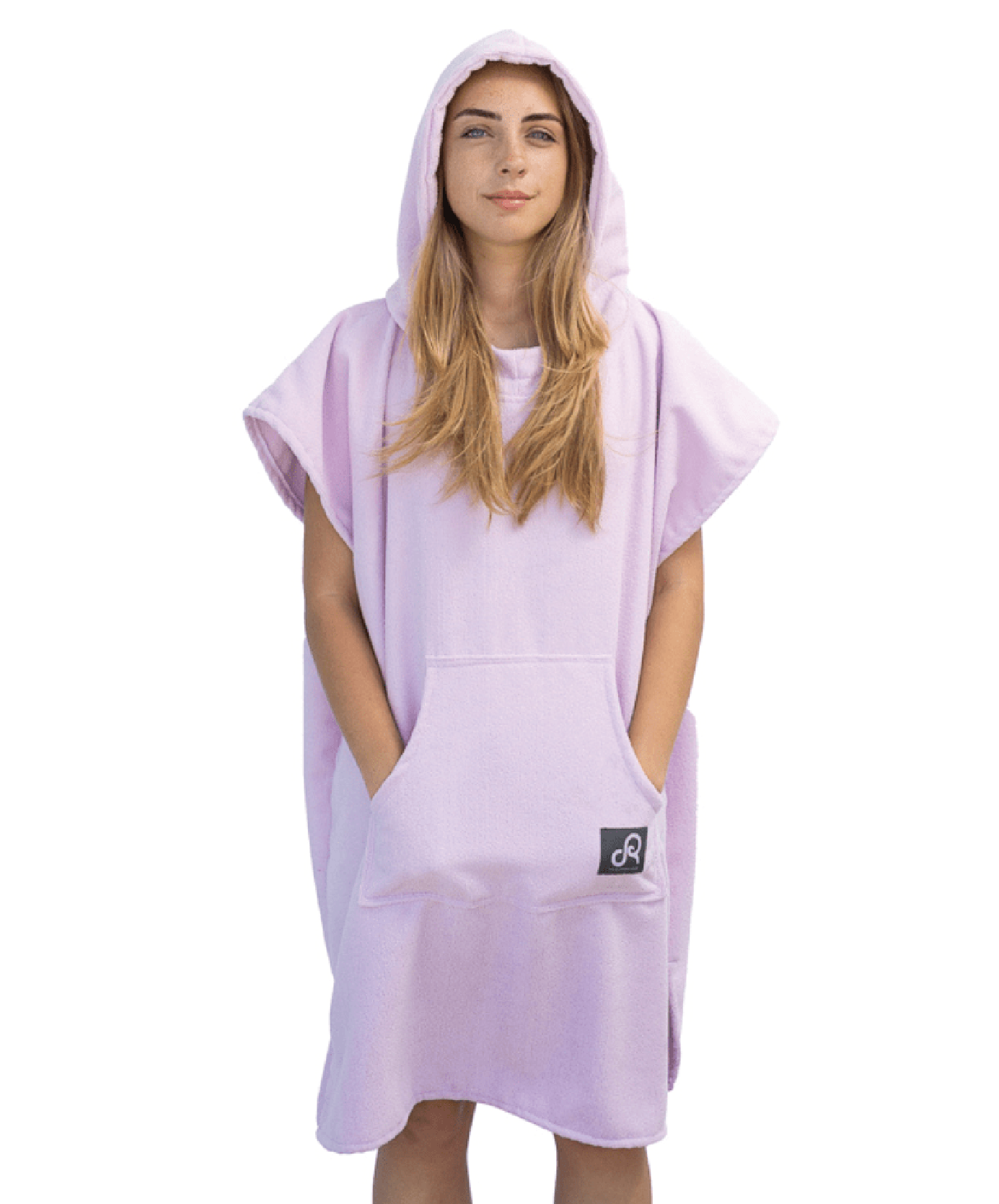 Lilac Surf Swim Changing Poncho - Adult