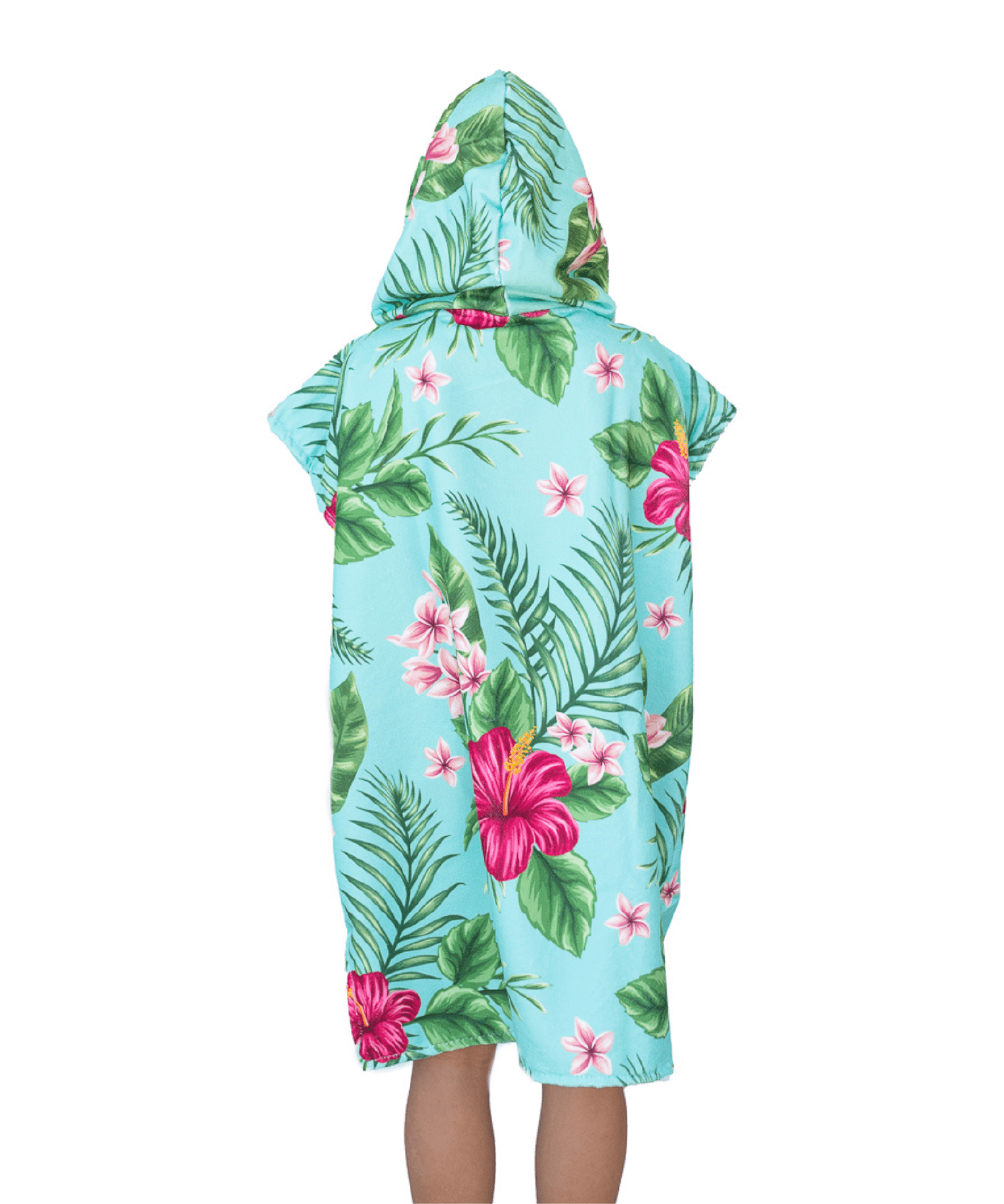 Hibiscus Surf Swim Changing Poncho - Adult