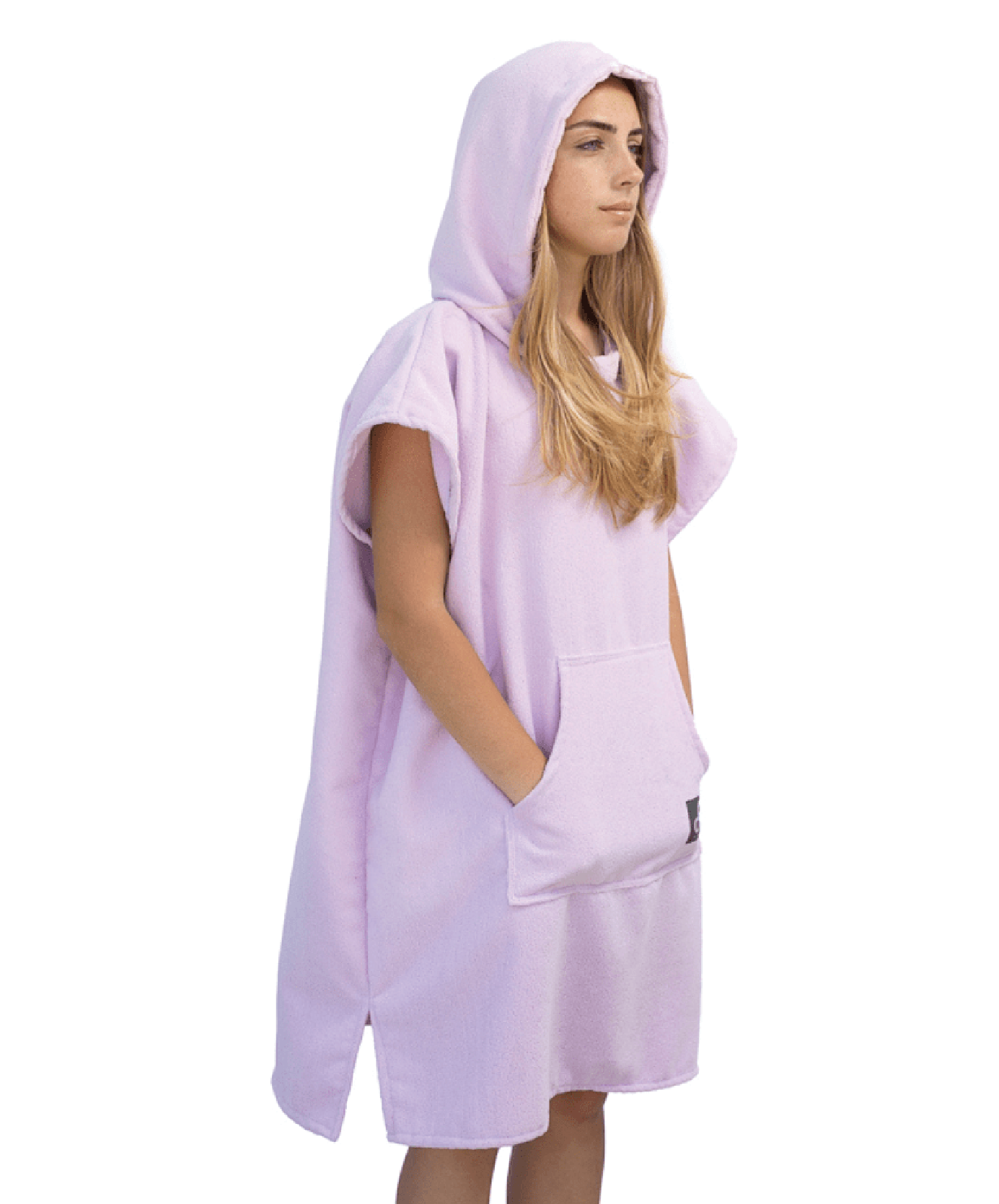 Lilac Surf Swim Changing Poncho - Adult