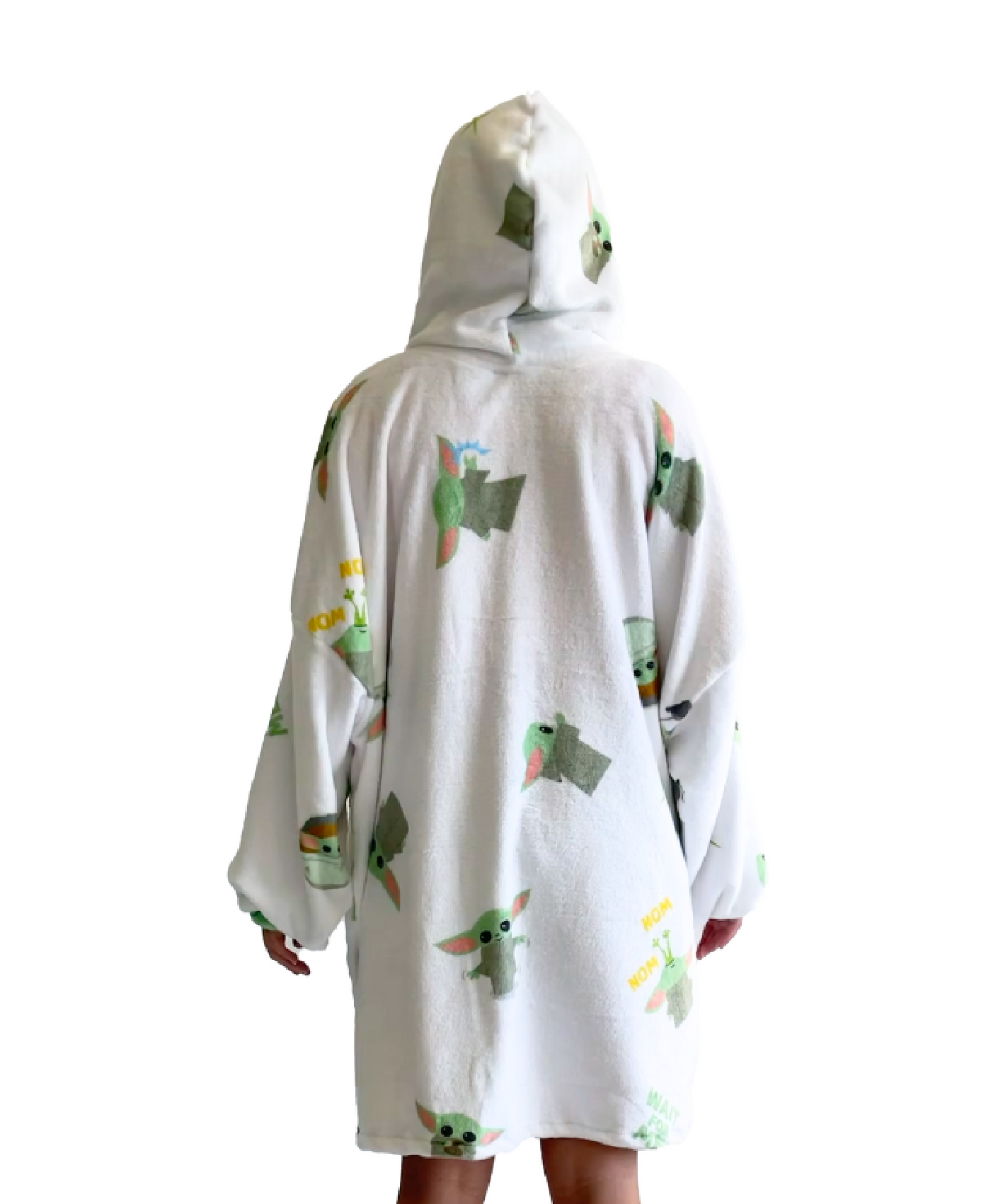 Baby Yoda Hoogy - Oversized Blanket hoodie - Adult