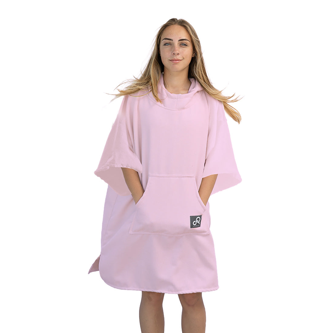 Lilac Surf Swim Changing Poncho with sleeves - Adult