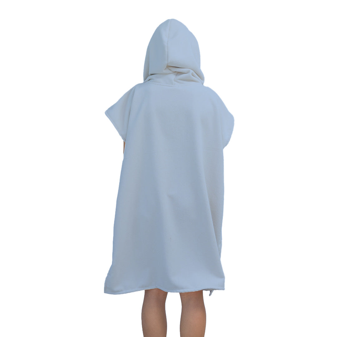Vintage Blue Surf Swim Changing Poncho - Adult