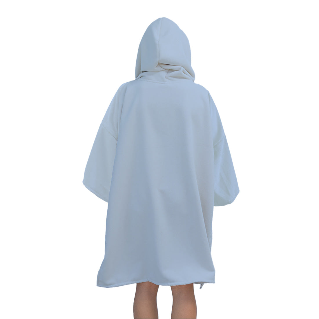 Vintage Blue Surf Swim Changing Poncho with sleeves - Adult