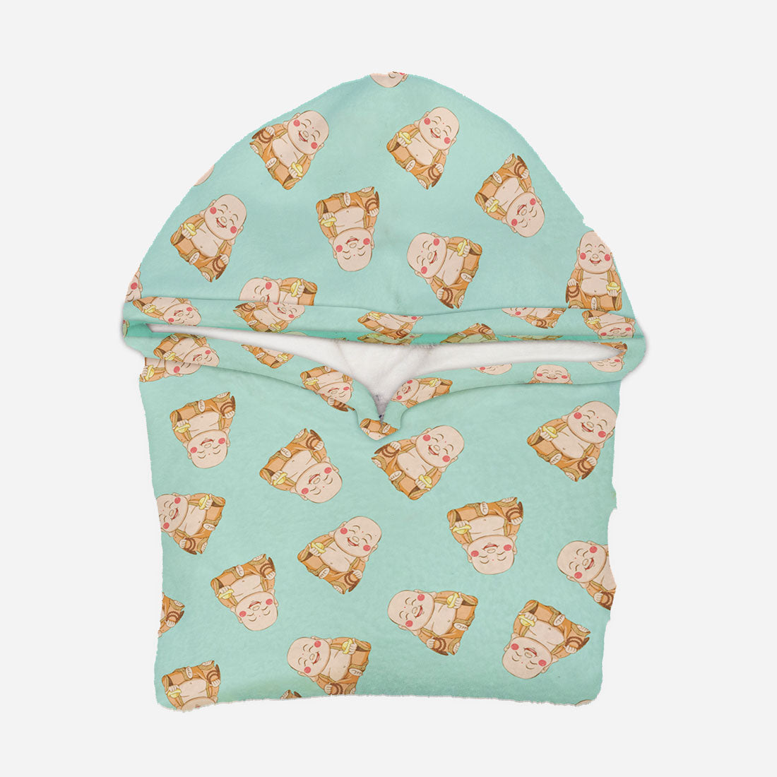 Happy Buddha Hoogy - Oversized Blanket Hoodie