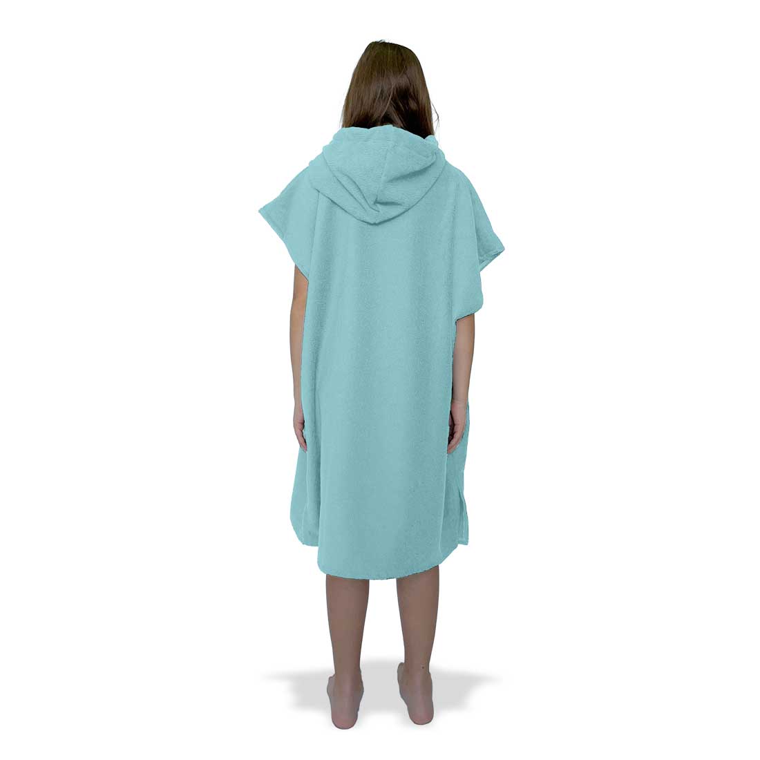 Duck Egg Blue Surf Swim Changing Poncho - Kids