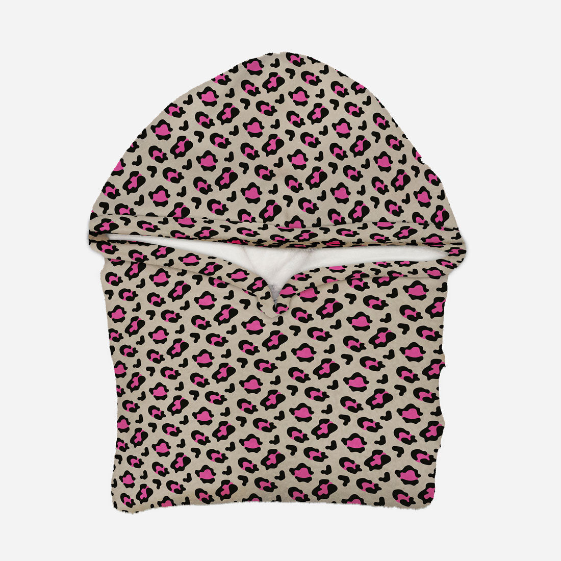Mocha Leopard Hoogy - Oversized Blanket Hoodie