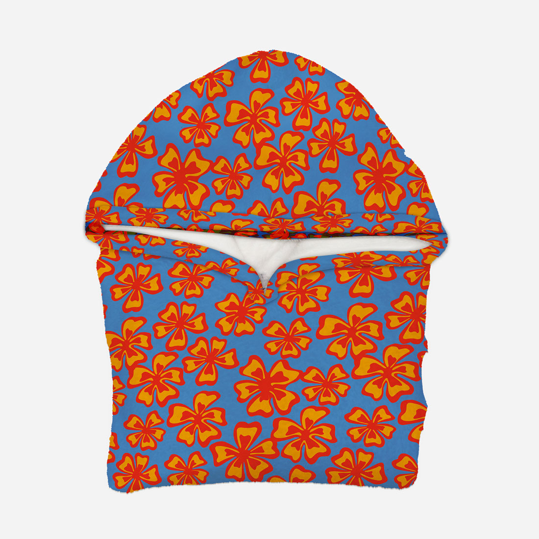 Orange Blossom Hoogy - Oversized Blanket Hoodie