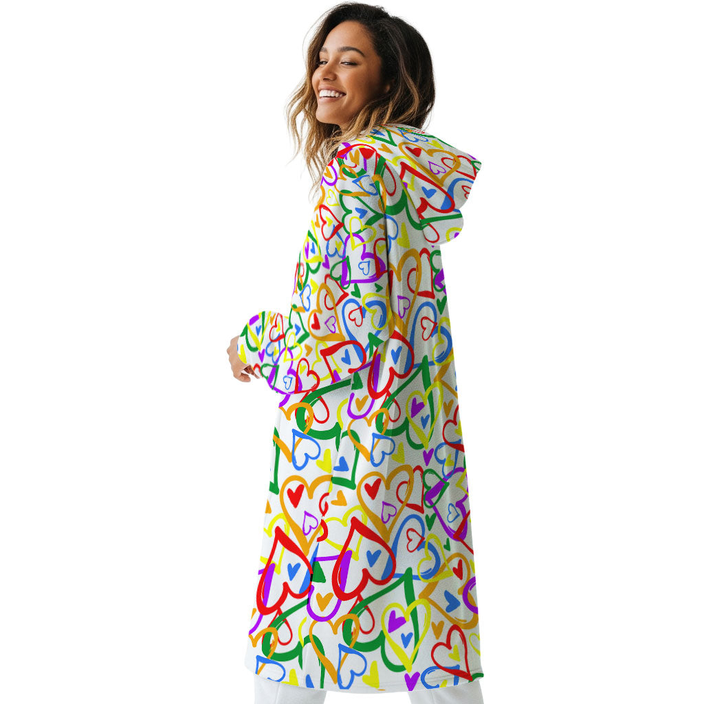 LovePop Confetti Hoogy - Oversized Blanket Hoodie