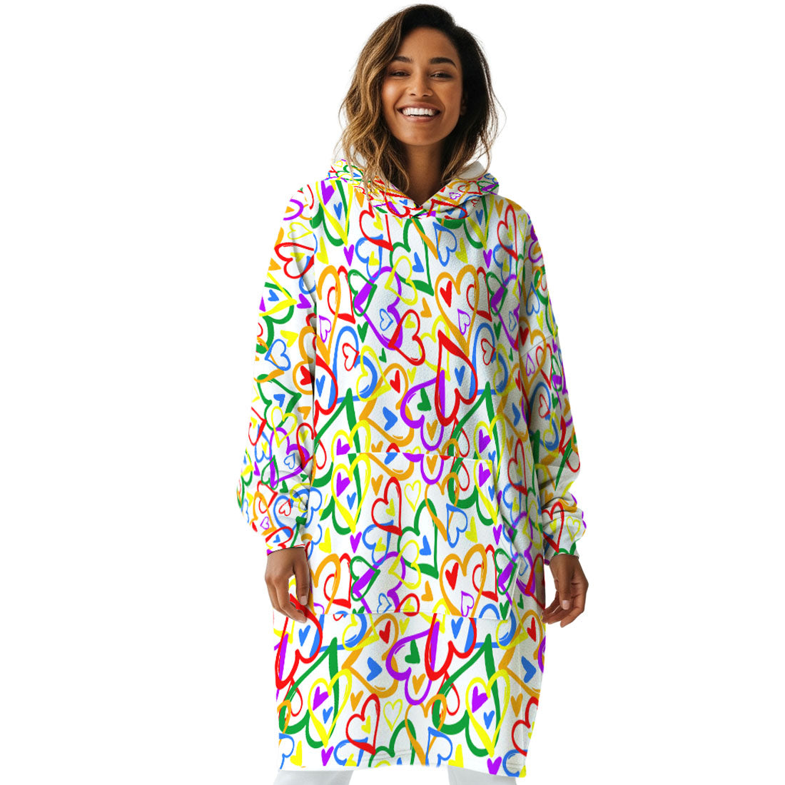 LovePop Confetti Hoogy - Oversized Blanket Hoodie