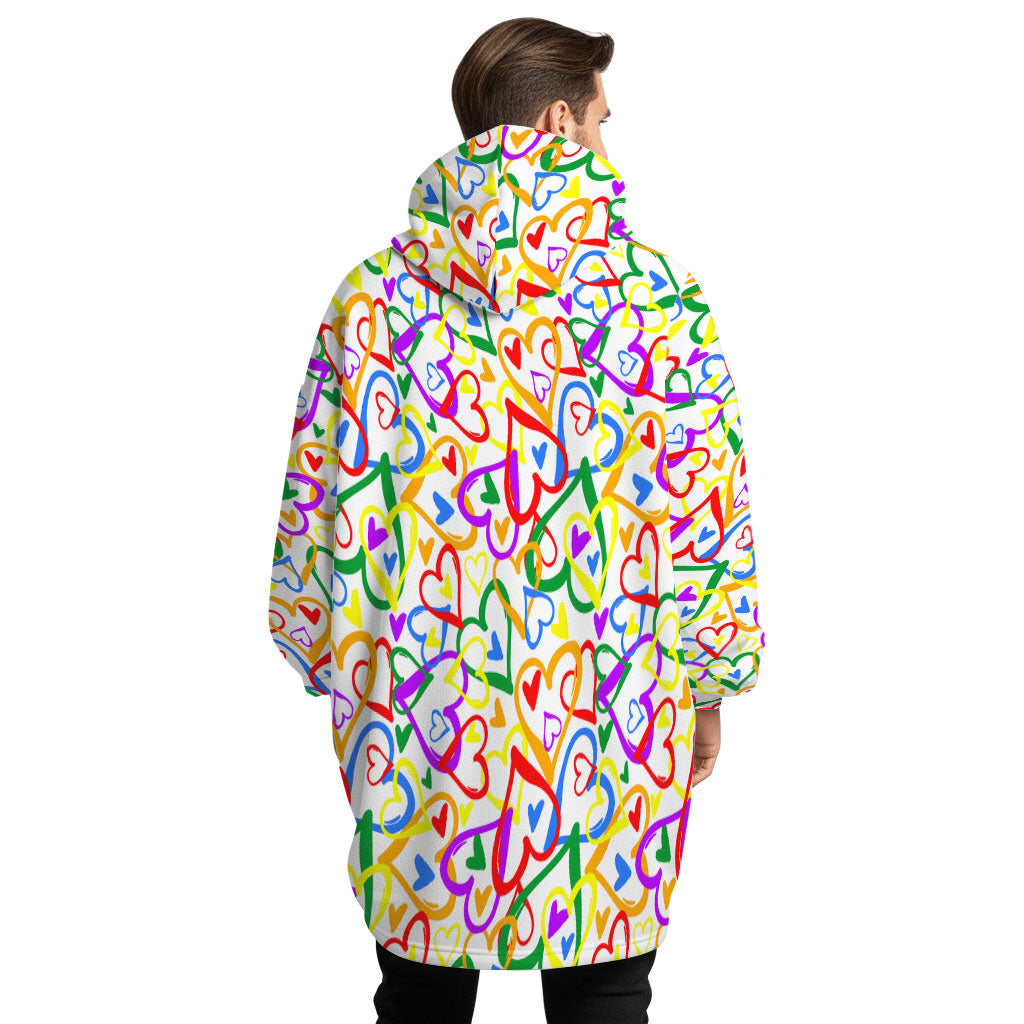 LovePop Confetti Hoogy - Oversized Blanket Hoodie