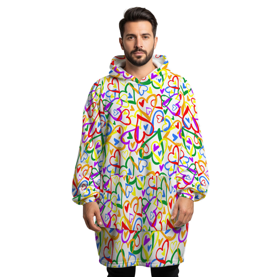 LovePop Confetti Hoogy - Oversized Blanket Hoodie