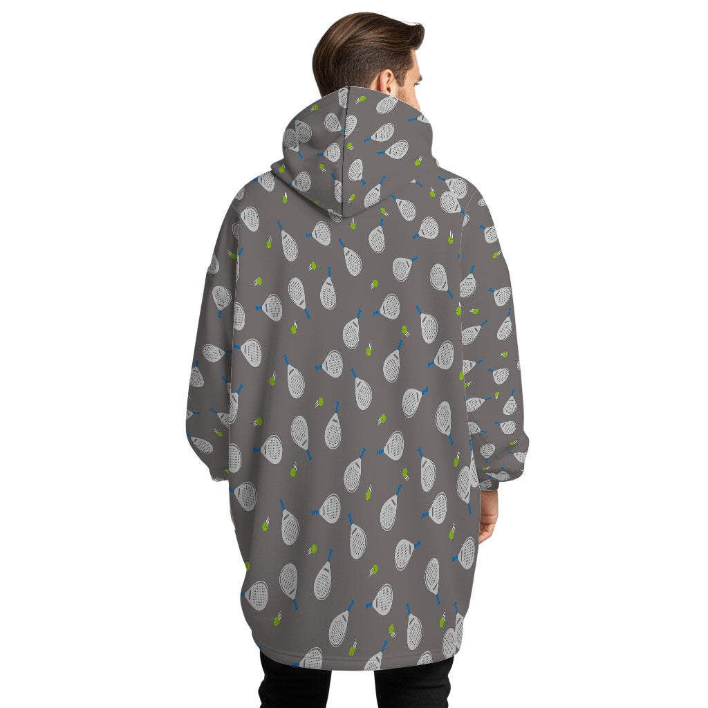 Blue Padel Hoogy - Oversized Blanket Hoodie