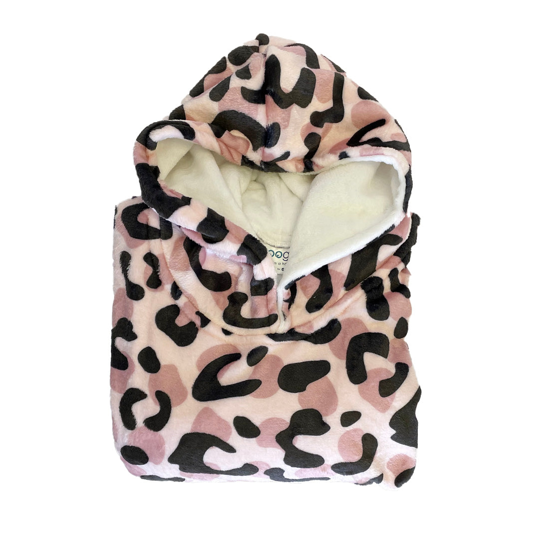 Pink Leopard Hoogy - Oversized Blanket Hoodie
