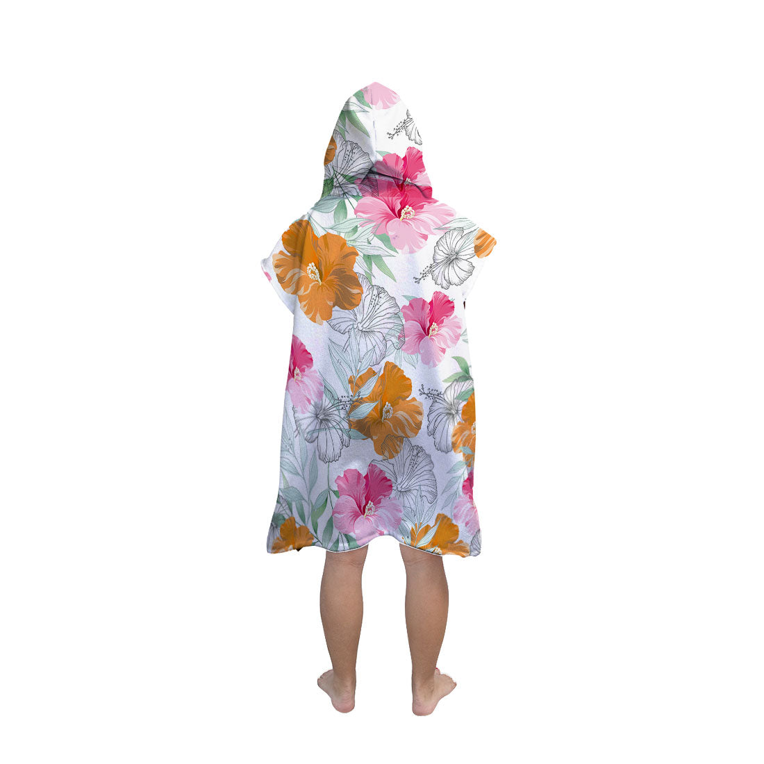Petal Paradise Surf Swim Changing Poncho - Adult