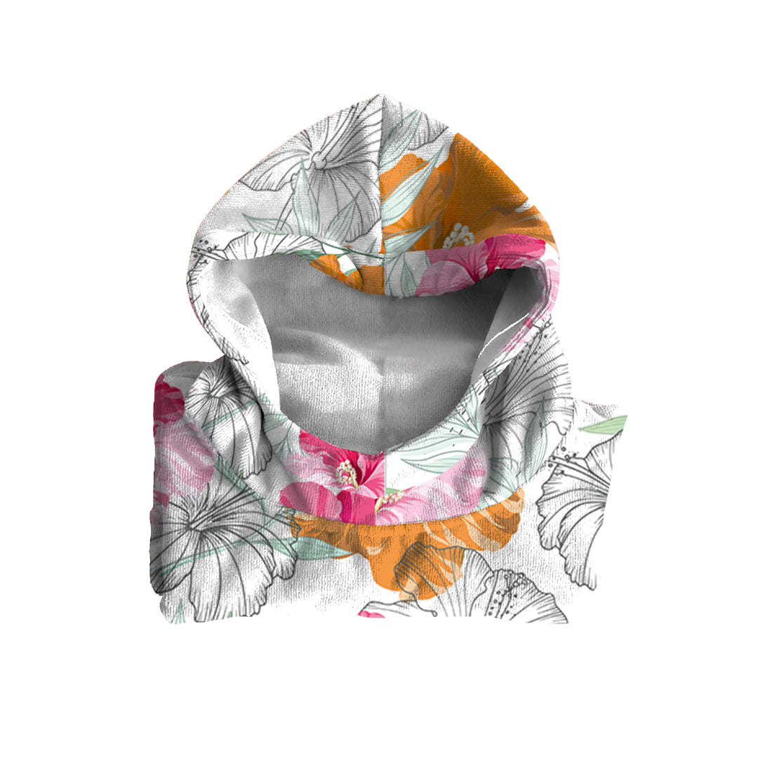 Petal Paradise Surf Swim Changing Poncho - Adult