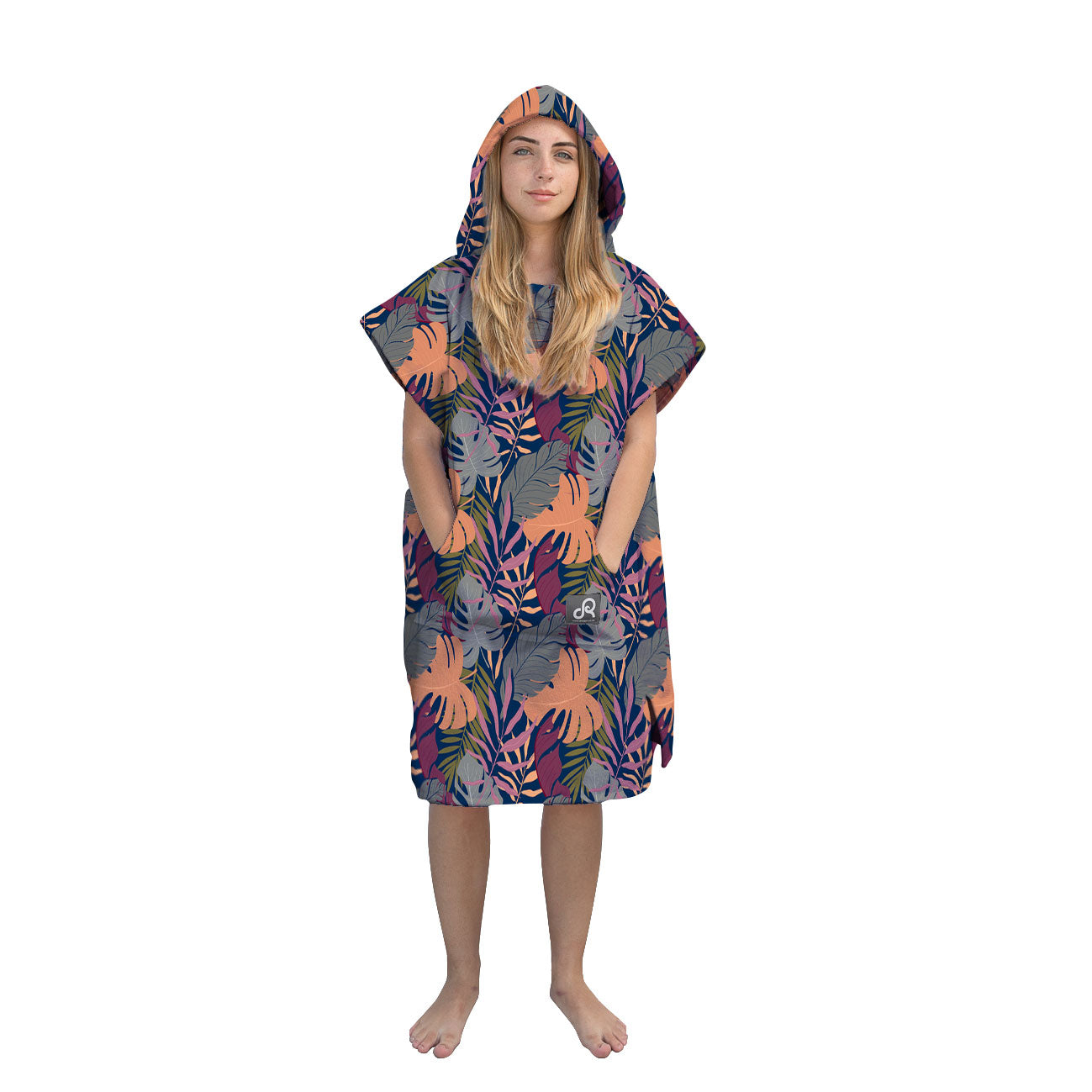 Dusky Jungle Surf Swim Changing Poncho - Adult