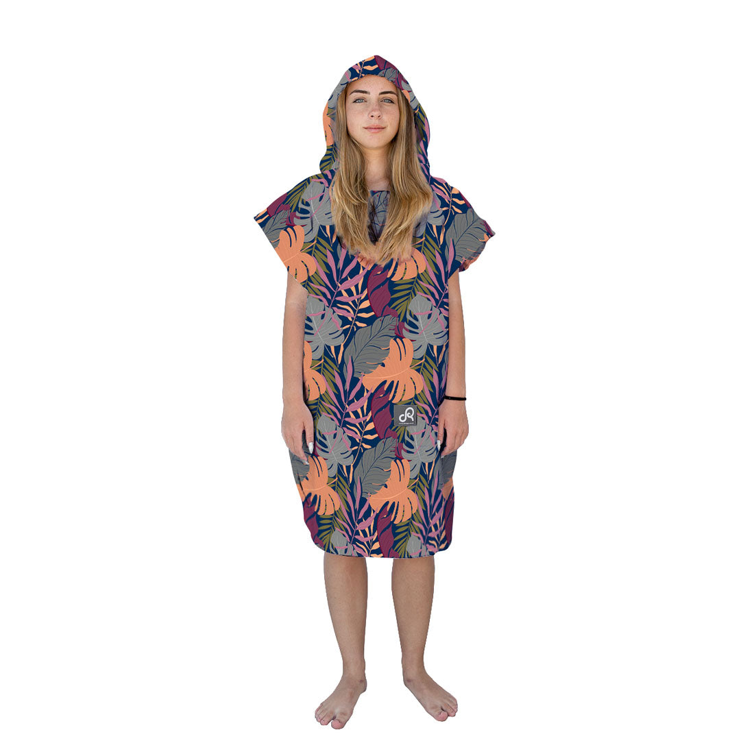Dusky Jungle Surf Swim Changing Poncho - Adult