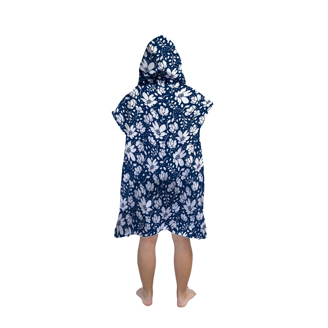 Nautical Blossom Surf Swim Changing Poncho - Adult