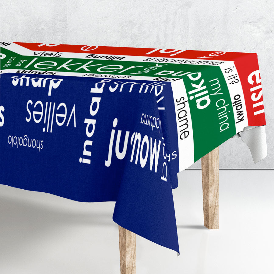 Homeware Tablecloth – RSA lingo