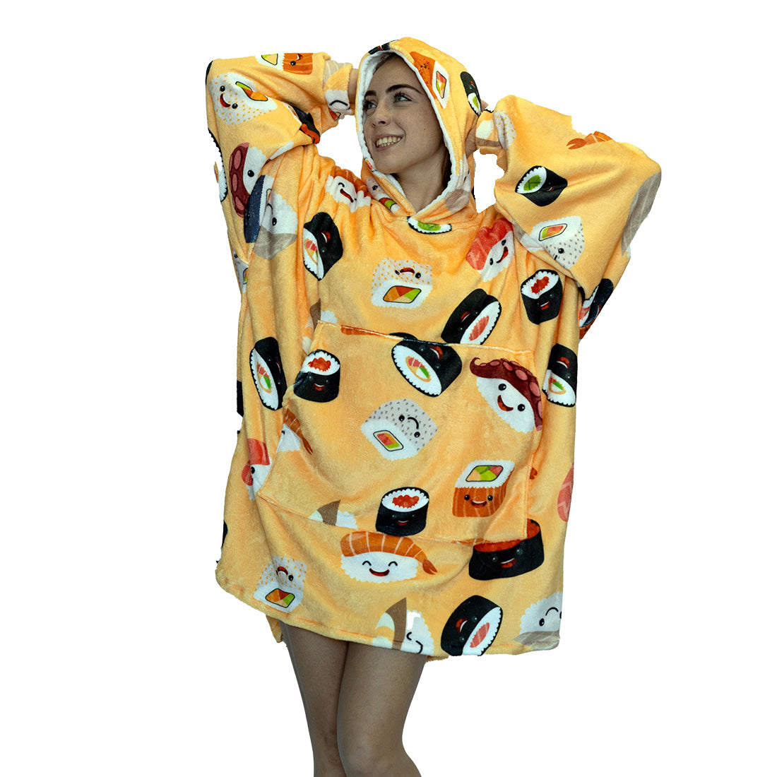 Sushi Hoogy - Oversized Blanket Hoodie