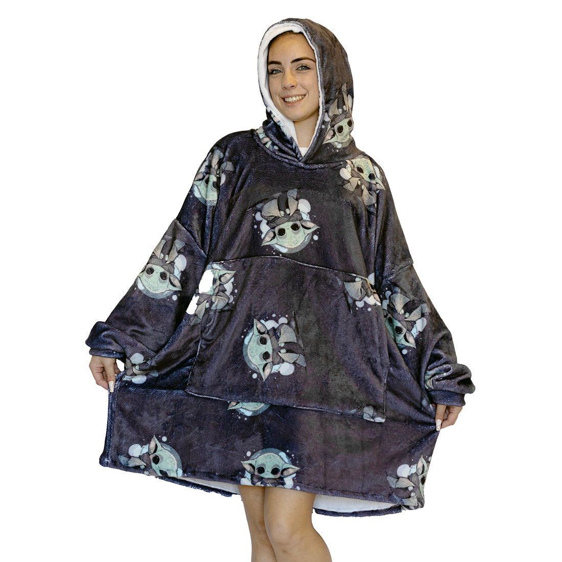 Yoda Hoogy - Oversized Blanket Hoodie – Drirobe