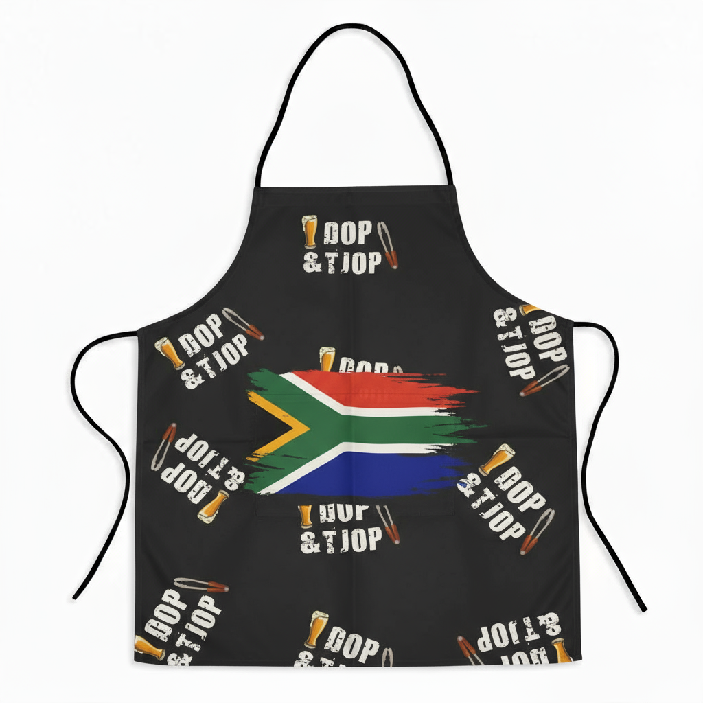 Printed Apron - Dop N Tjop