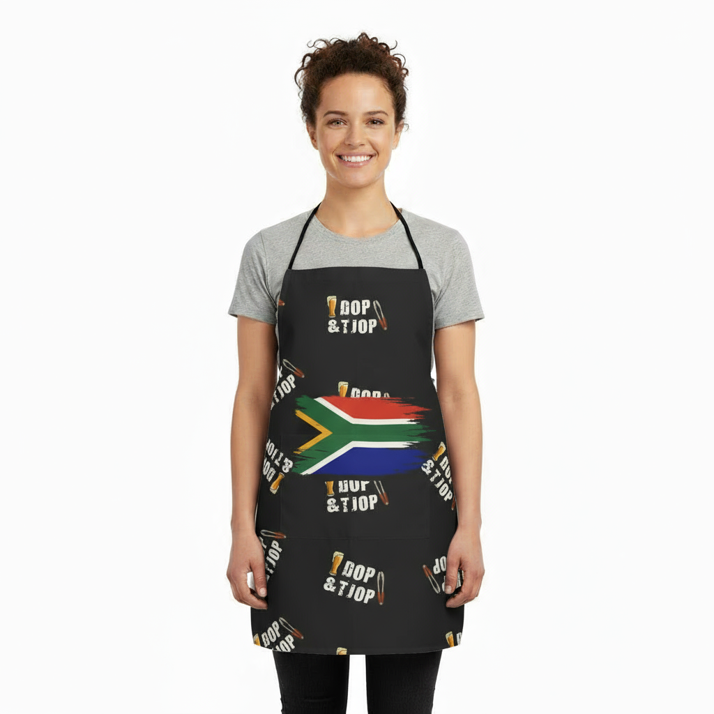 Printed Apron - Dop N Tjop