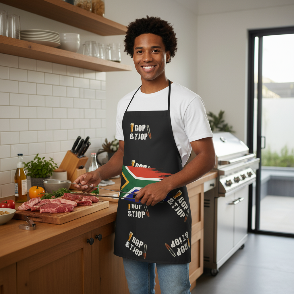 Printed Apron - Dop N Tjop