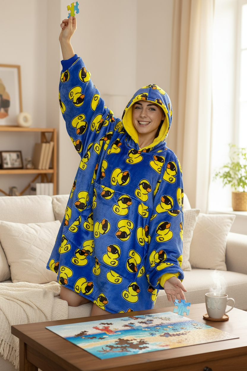 What The Duck Hoogy - Oversized Blanket Hoodie