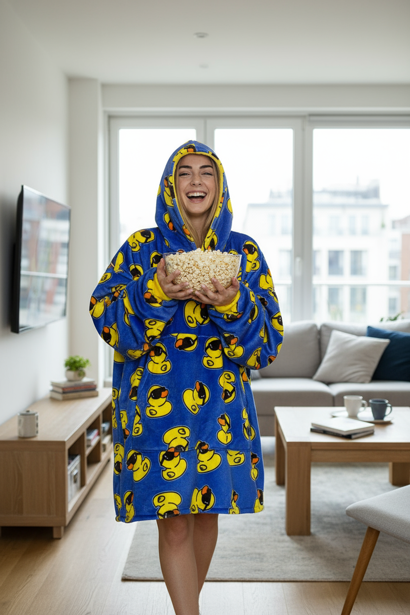 What The Duck Hoogy - Oversized Blanket Hoodie